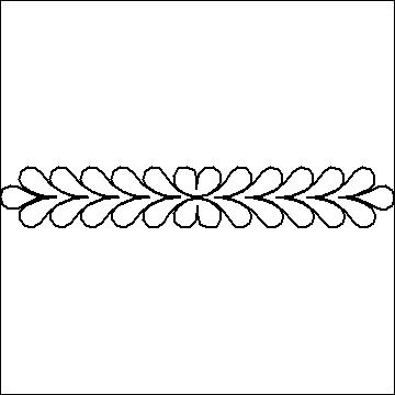 (image for) Feather Sash 6-L00044*